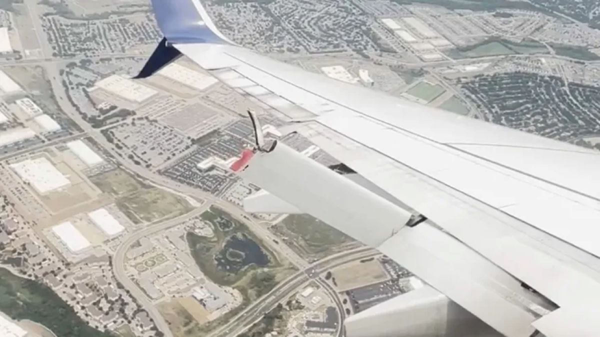 Rotura de flap de un Boeing 737 de Delta aterrizando en Austin: Esto Sabemos