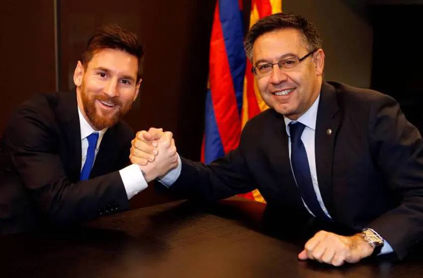 Bartomeu, presidente de Barcelona: «Hay Messi para rato»