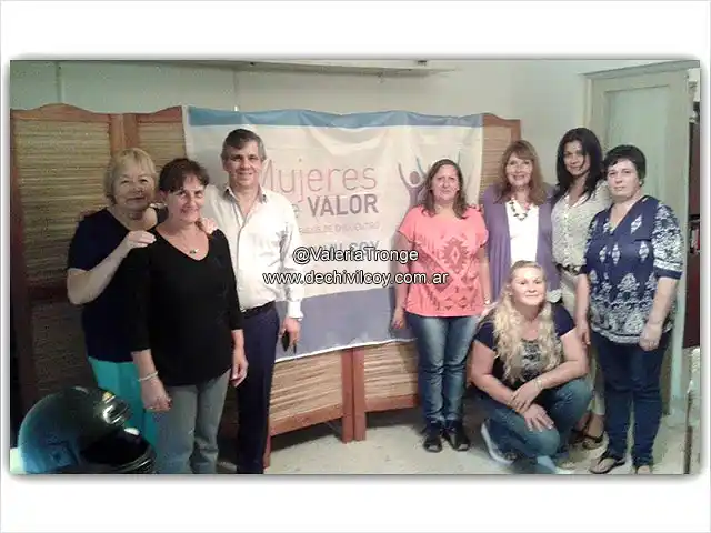 Chivilcoy: Britos recibió a miembros de la ONG "Mujeres de Valor"