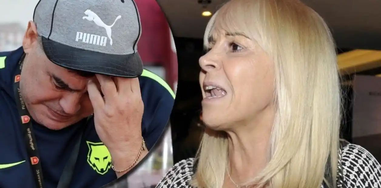 Claudia Villafañe denunció a Maradona por violencia psicológica