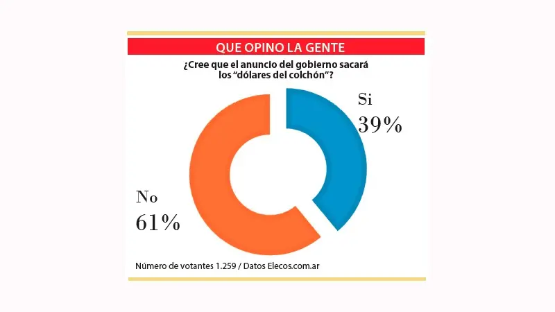 “Dólares del colchón”: dudas sobre el resultado de la medida