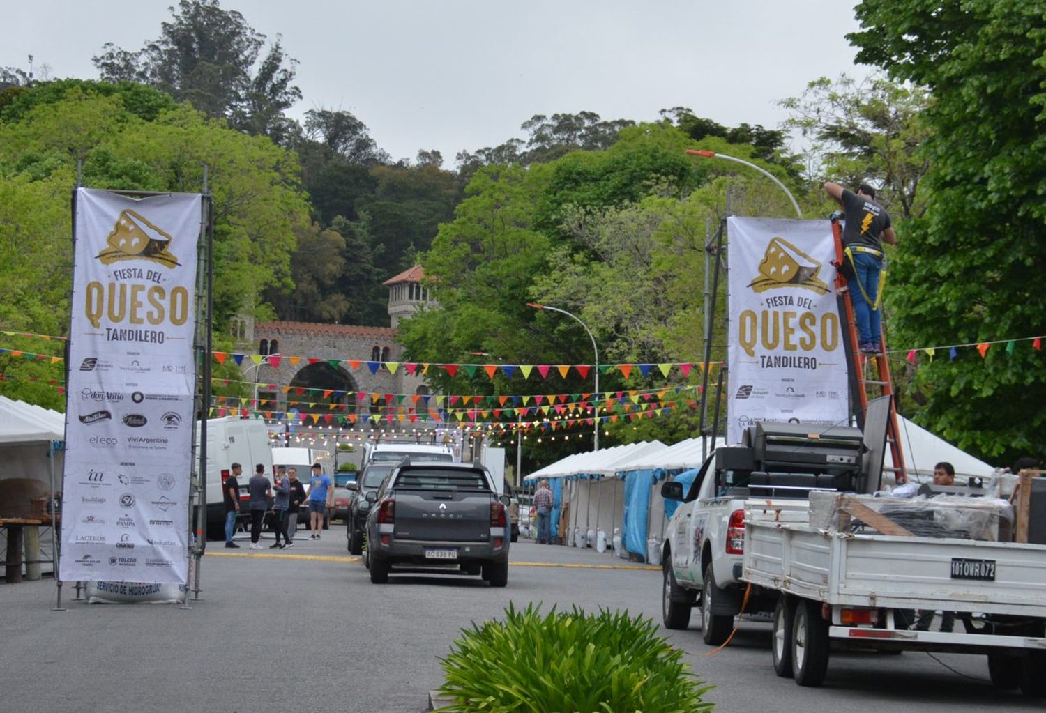 Avanzan los preparativos para la apertura de la Fiesta del Queso Tandilero