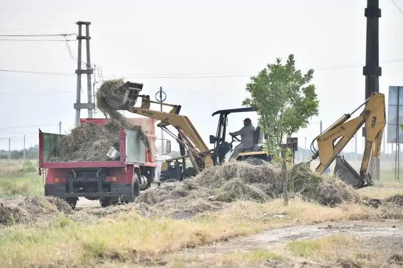 La Municipalidad llevó adelante operativo 
integral de servicios en los lotes 109, 110 y 111