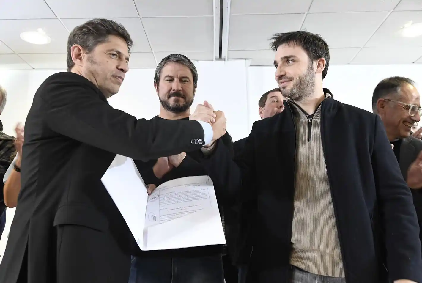 Kicillof con Ignacio Torres