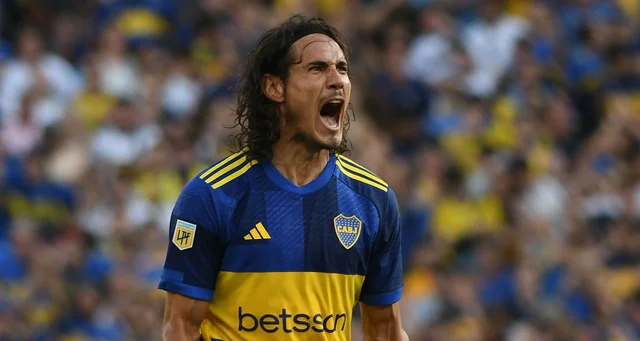 El delantero uruguayo Edinson Cavani.