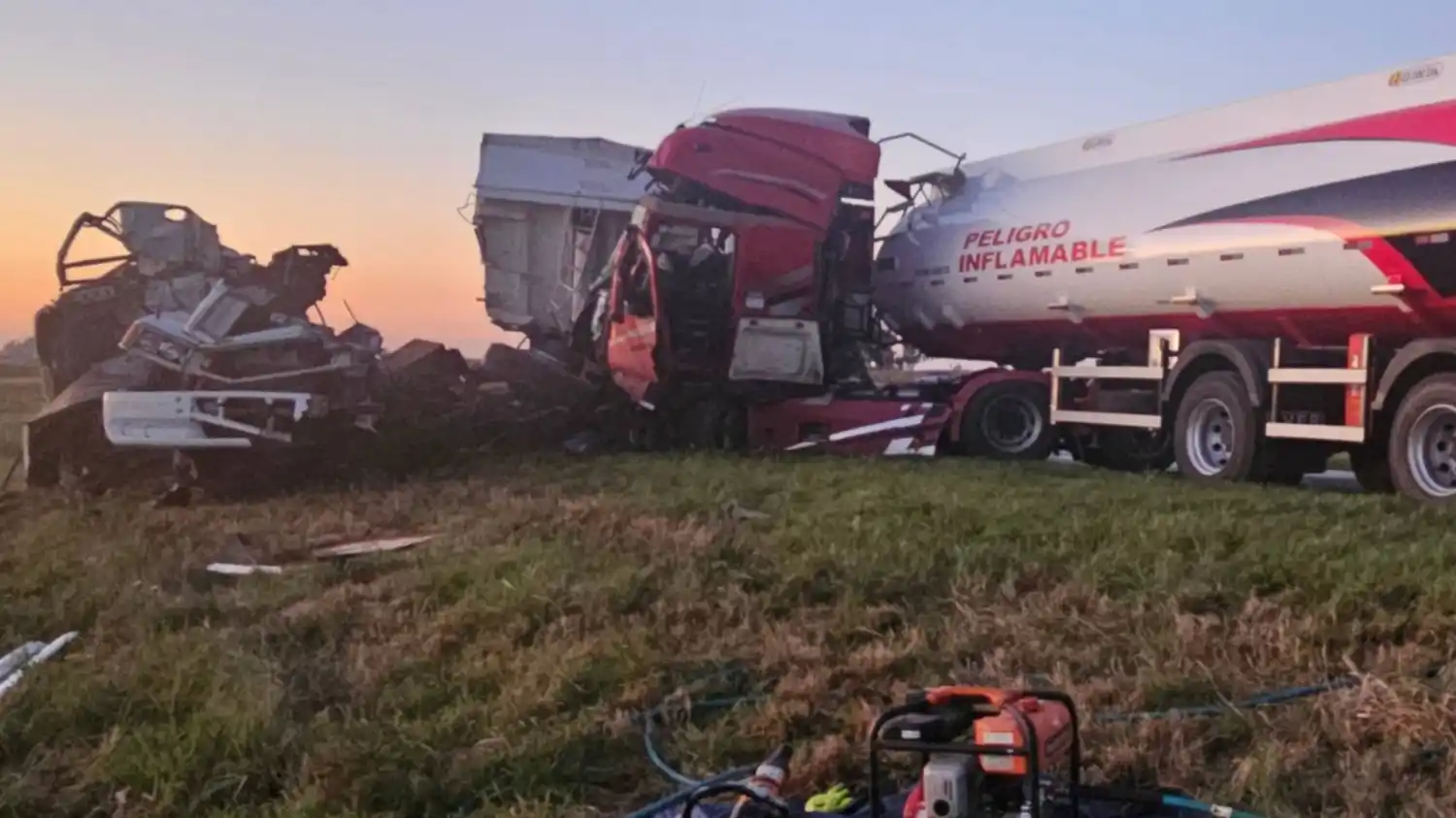 El choque fatal ocurrió en la ruta nacional 34