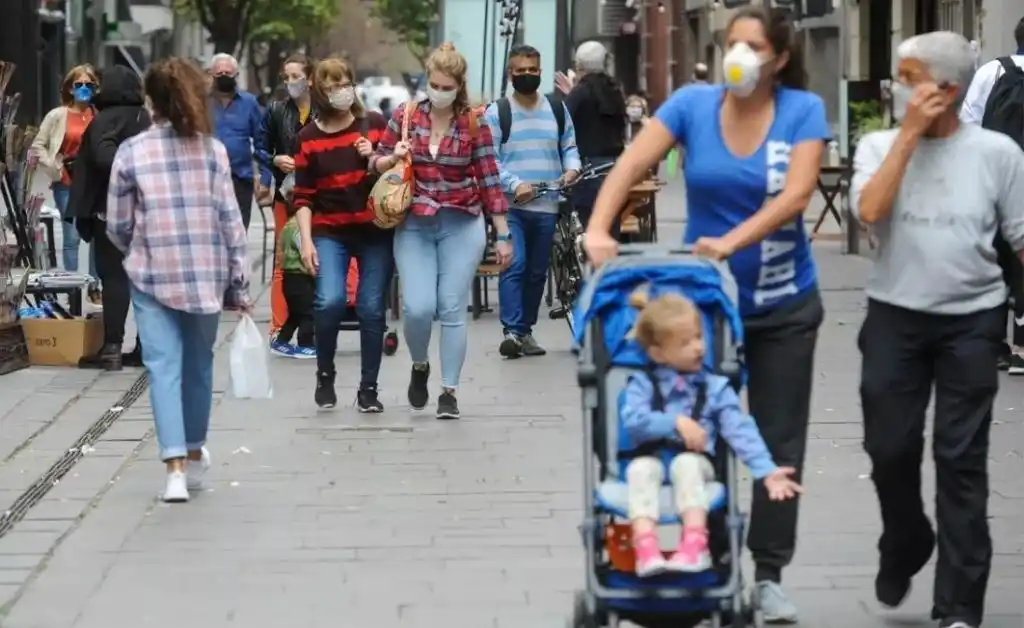 Argentina registró 7 muertes y 4163 nuevos contagios por Covid