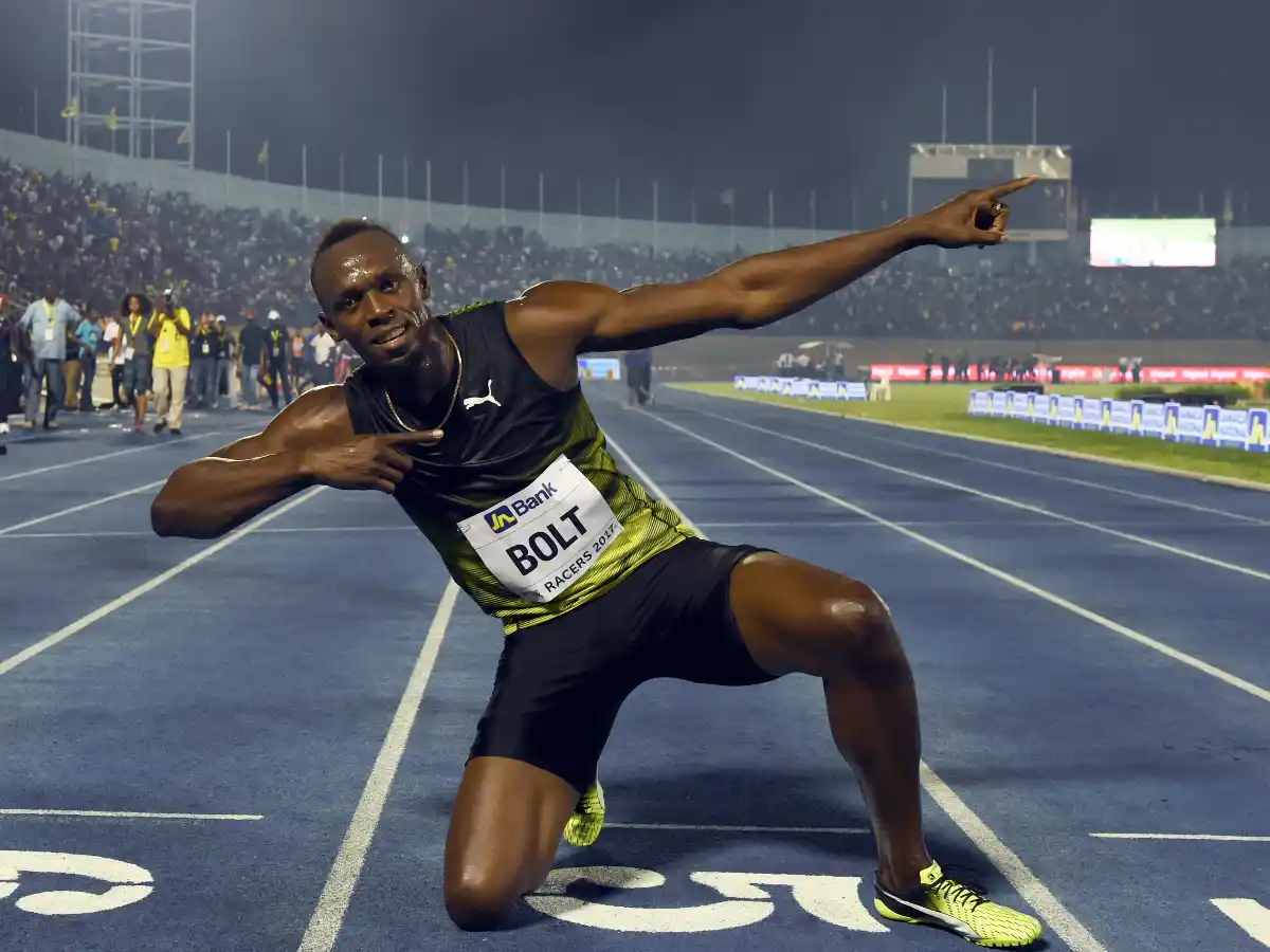 Bolt se despidió de su Jamaica natal