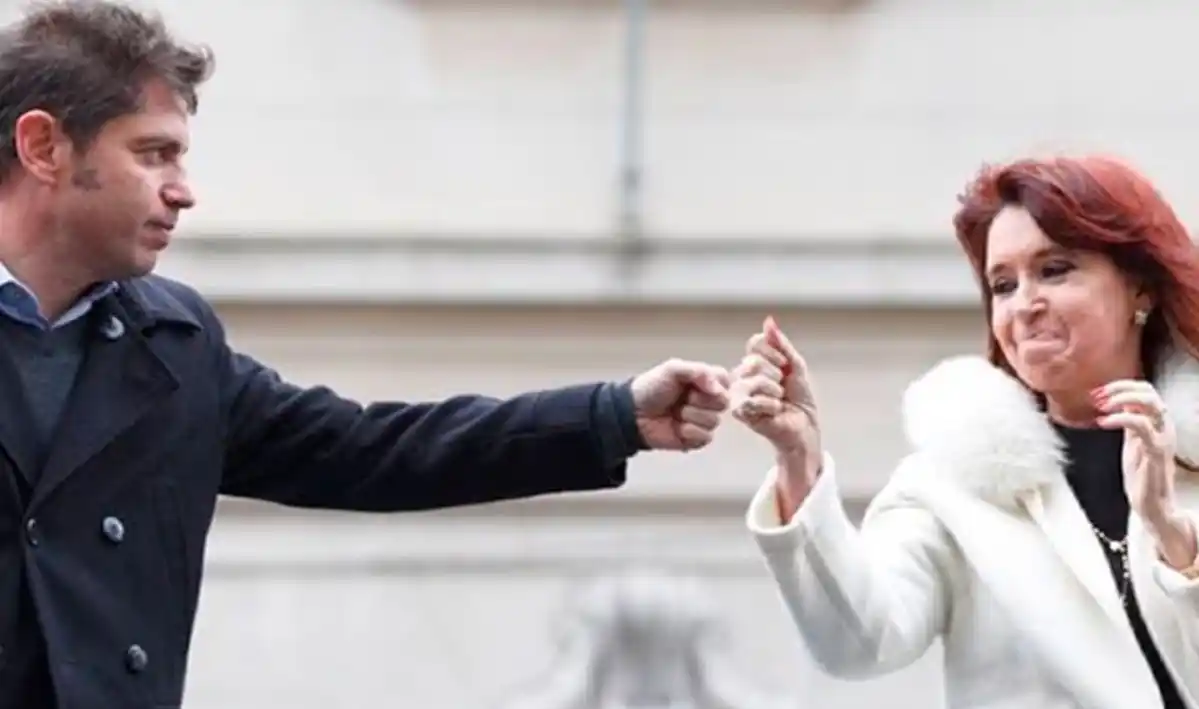Axel Kicillof y Cristina Fernández de Kirchner.