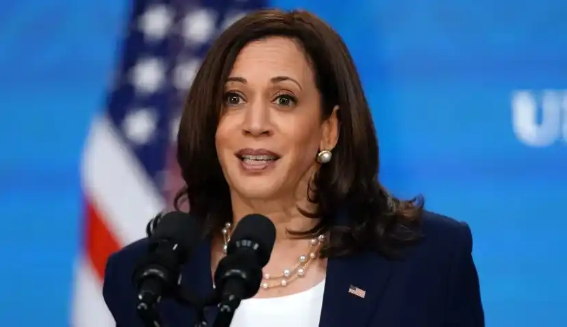 Kamala Harris, vicepresidenta estadounidense.