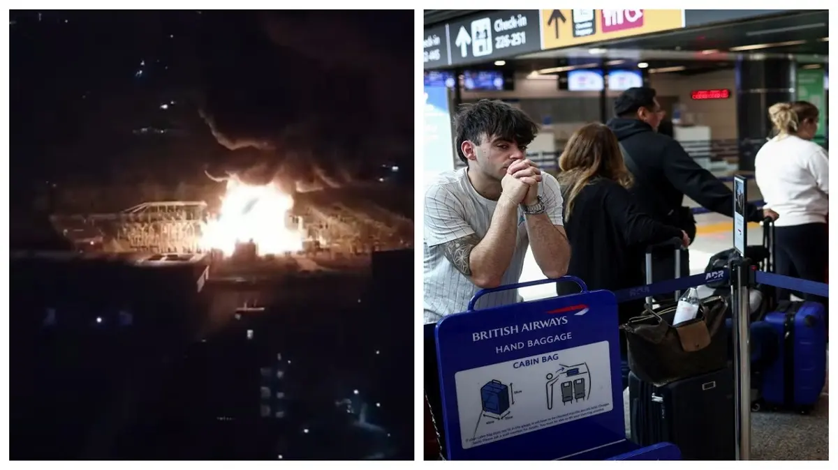 A causa de un incendio cierra aeropuerto londinense de Heathrow: hay problemas en tráfico aéreo mundial