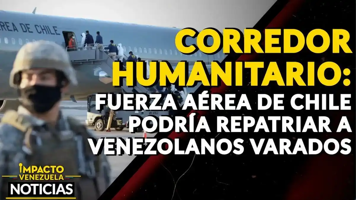 CORREDOR HUMANITARIO:Fuerza Aérea de Chile podría repatriar venezolanos varados – VIDEO IMPACTO VENEZUELA