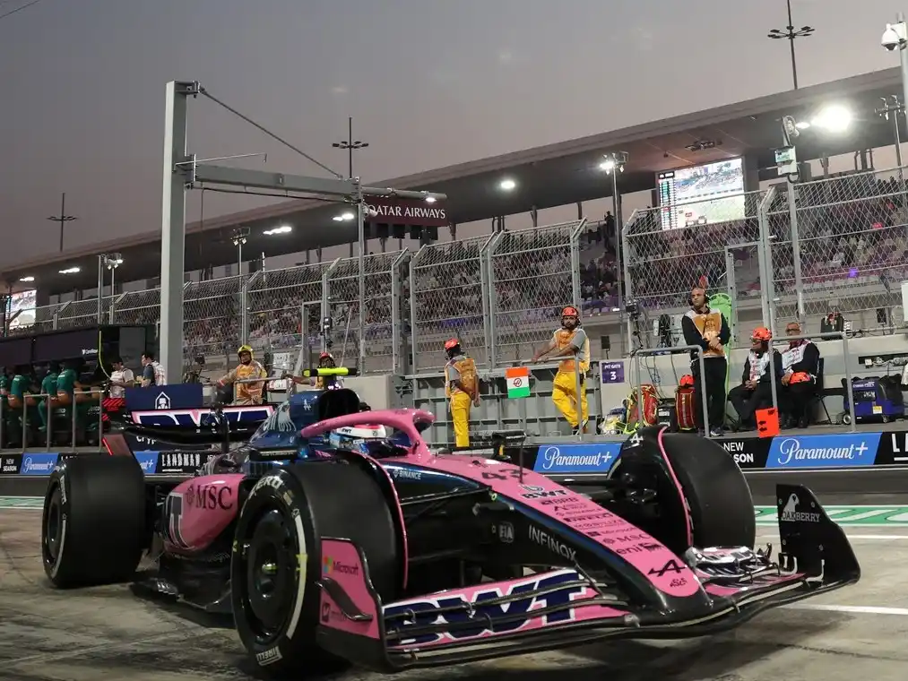 A Colapinto le anularon la primera vuelta y largará último en el GP de Qatar