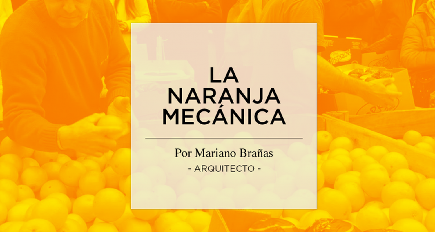 La naranja mecánica: estructura de circulación y conectividad de la fiesta
