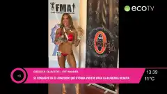 Consagración de Cecilia Oliveto en el Fit Model
