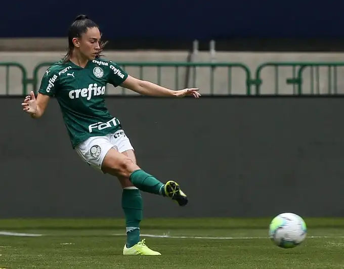 Agustina Barroso extendió el contrato con Palmeiras