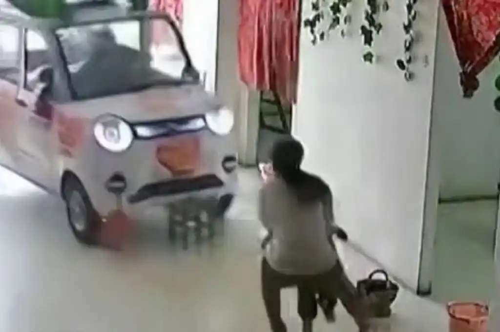 Salvó a su hermana de ser atropellada