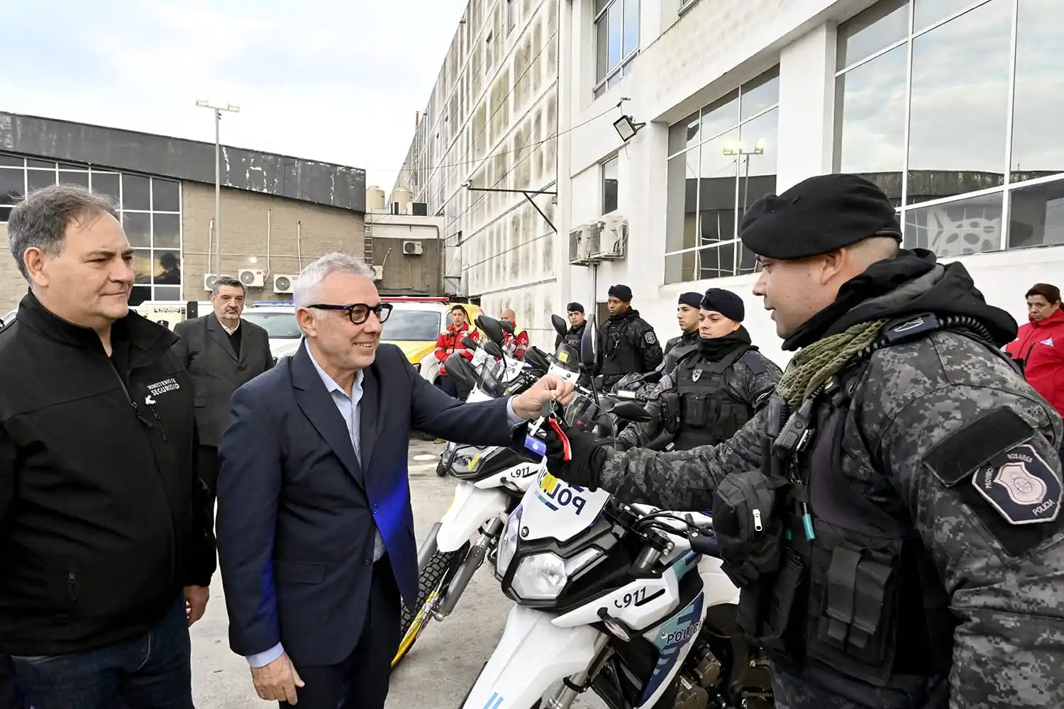 El intendente y el ministro de Axel Kicillof supervisaron la entrega