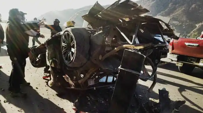 Piloto bahiense de Top Race V6 volcó en San Juan 