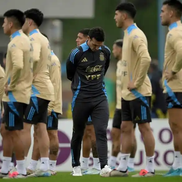 Scaloni ya definió el bunker para la Selección:Kansas City.Foto:AFA