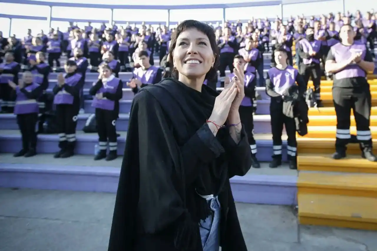 Quilmes: Mayra Mendoza presentó a los 500 nuevos agentes que se suman a la Patrulla Urbana local