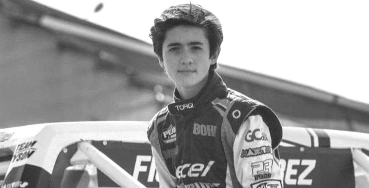 Murió el piloto Federico Hoppe a los 17 años en un violento accidente automovilístico