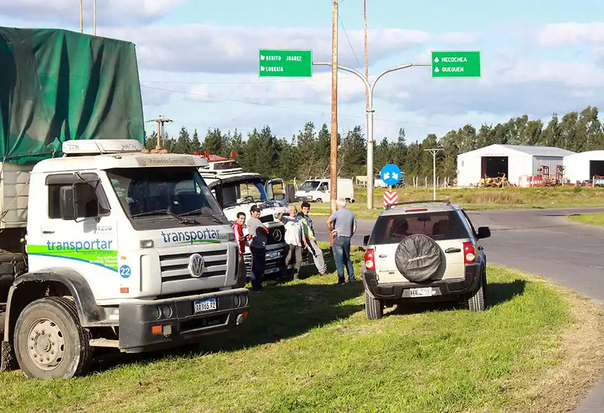 Acuerdo. Se levantó el paro de fleteros