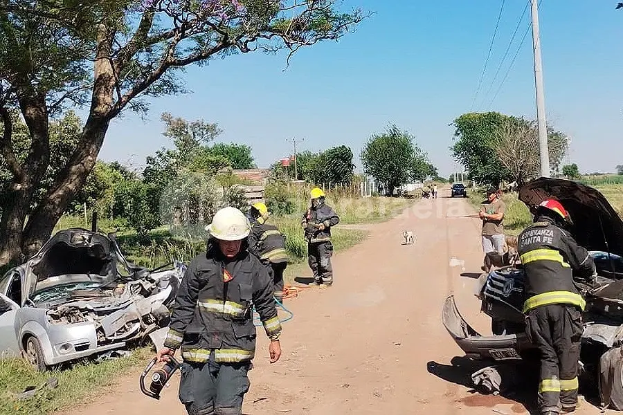 Gran tristeza: falleció la nena que sufrió graves lesiones días atrás por un choque en Esperanza