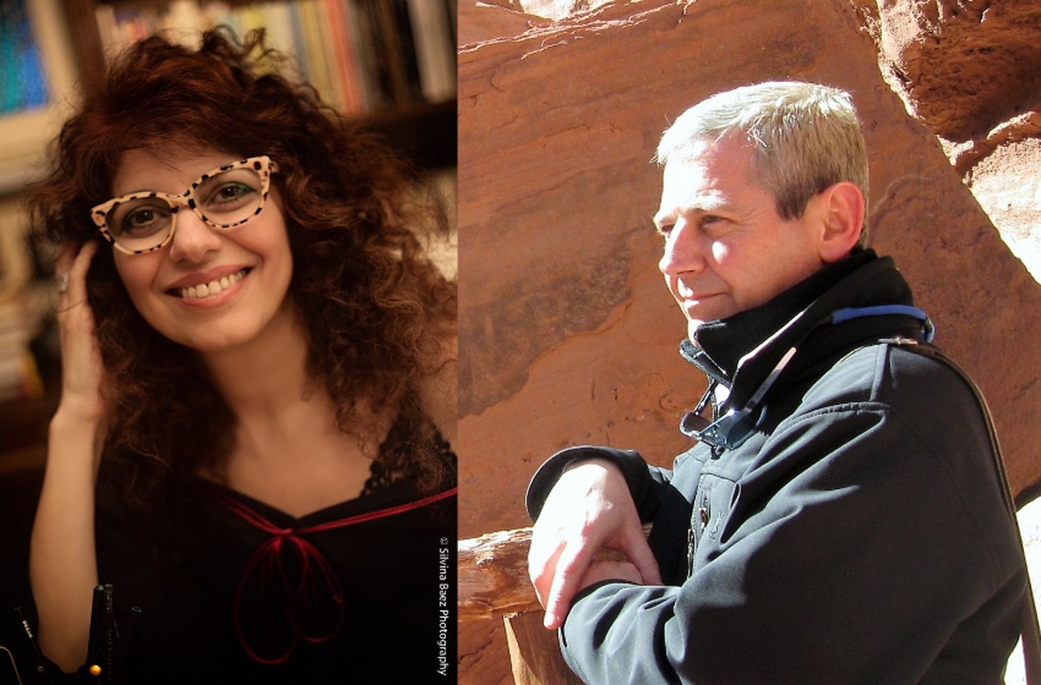 Ana Arzoumanian y Osvaldo Picardo en Encuentro con el Autor