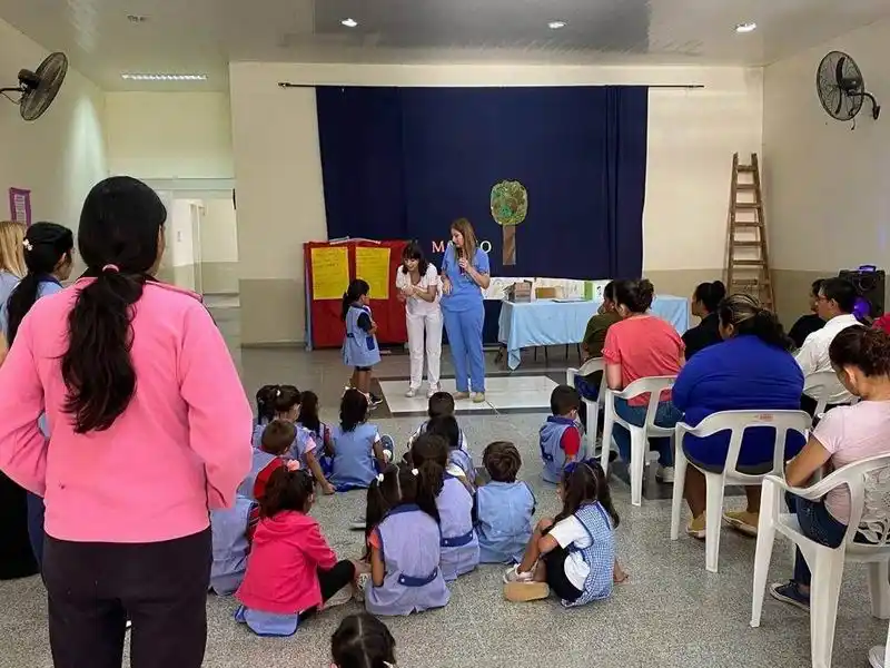 Comenzaron actividades del plan Fortaleciendo Sonrisas, en jardines de infantes
