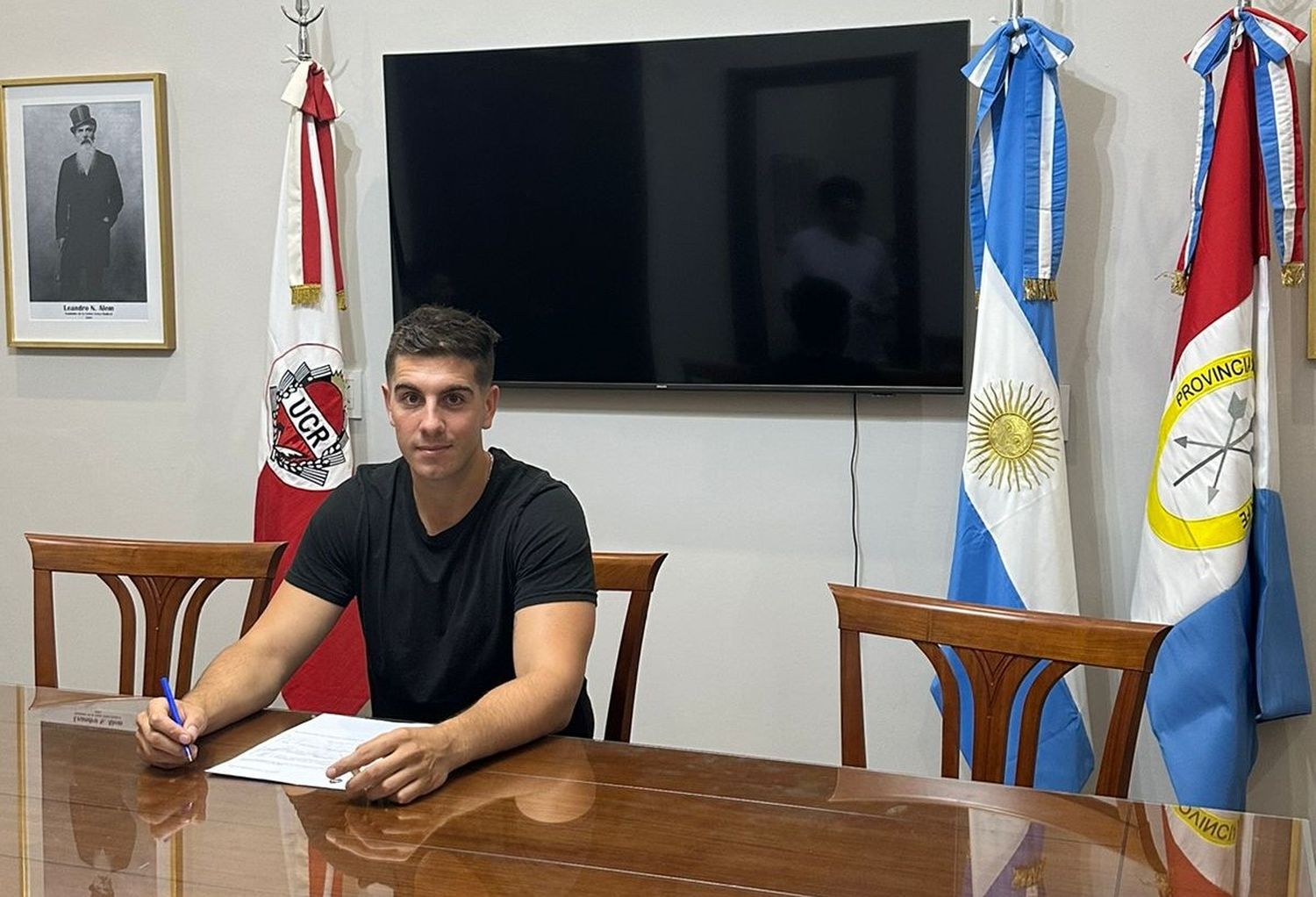 Guillermo Gallo, concejal electo y nuevo presidente de la JR santafesina. Foto: Gentileza