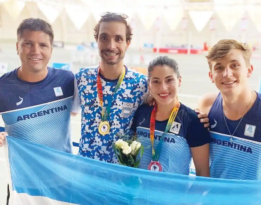 Medalla de oro para  Federico Bruno en Bolivia