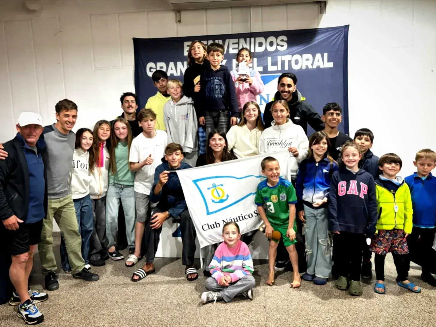 La flota del Club Náutico ganó la octava fecha del Gran Prix del Litoral.