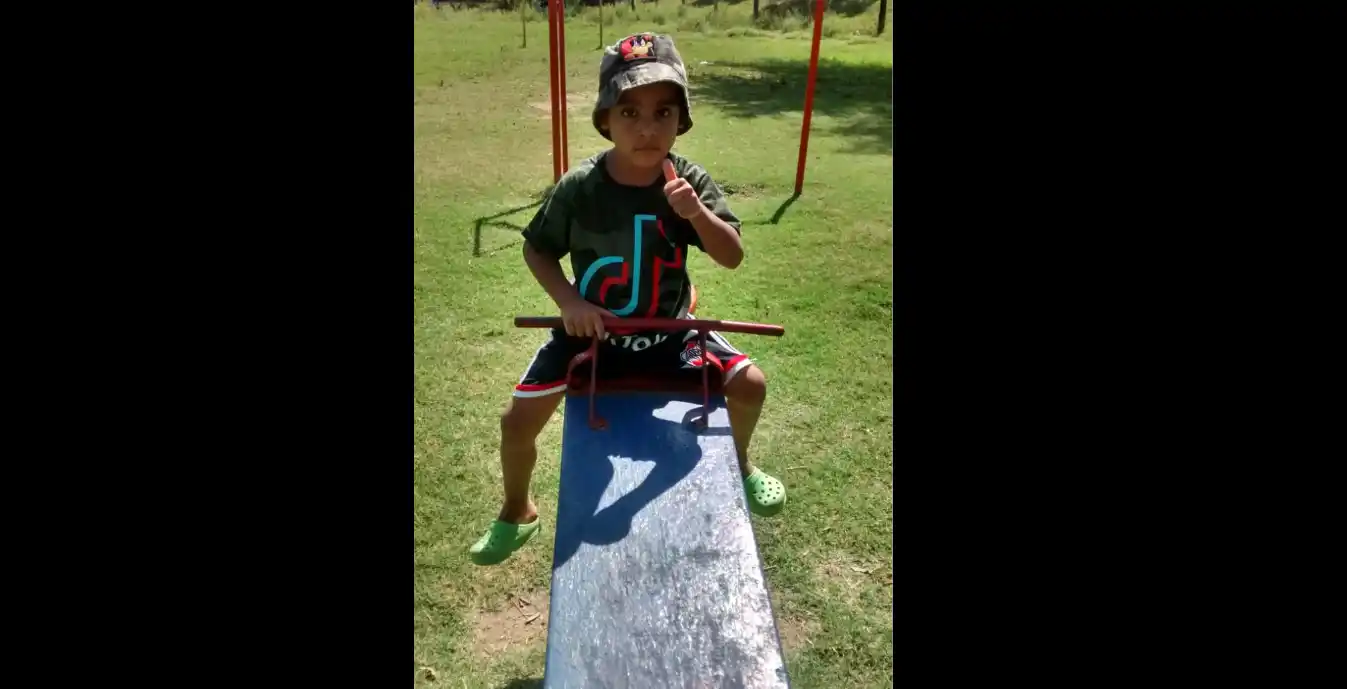Santino cumple 4 años