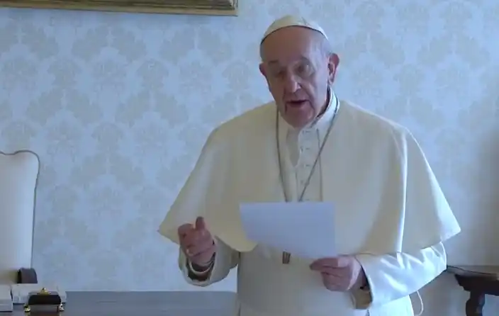 El Papa pidió "misericordia para la humanidad" por el coronavirus en un rezo global 