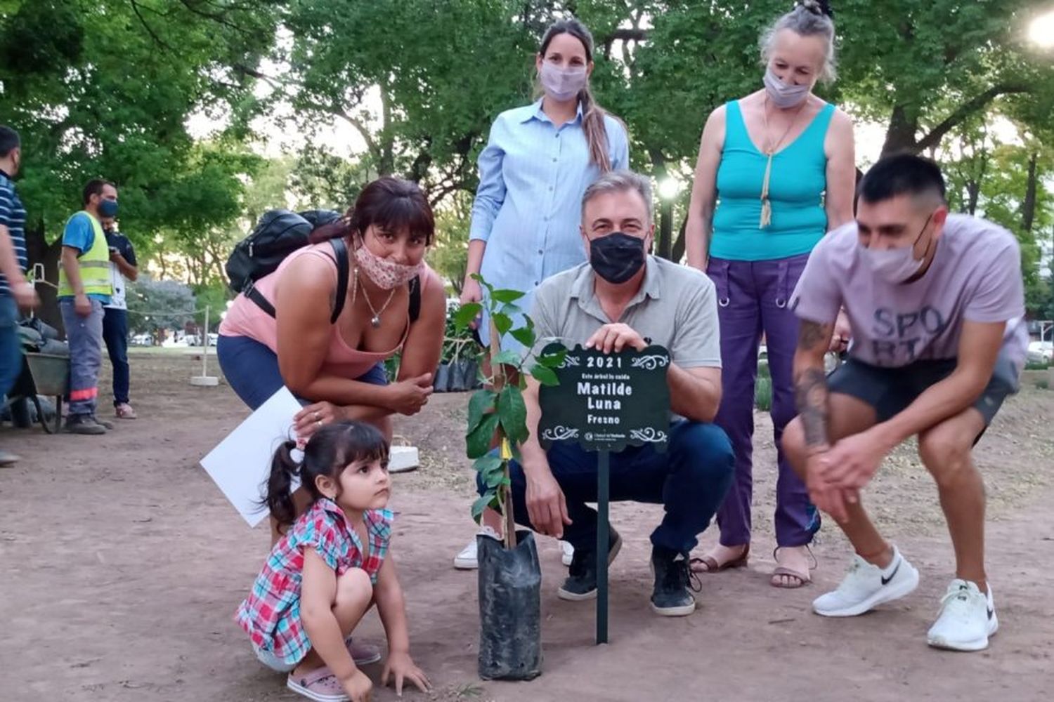 El intendente Luis Castellano en la edición 2021 del Programa