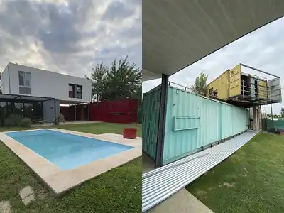 Contenedores marítimos, una solución habitacional  para múltiples proyectos  