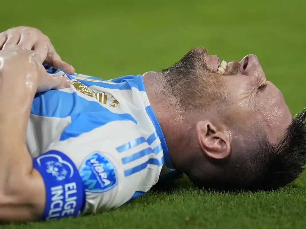 Lionel Messi. Baja importante en la selección de Scaloni.