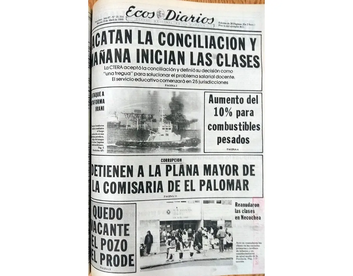 Martes 19 de abril de 1988
