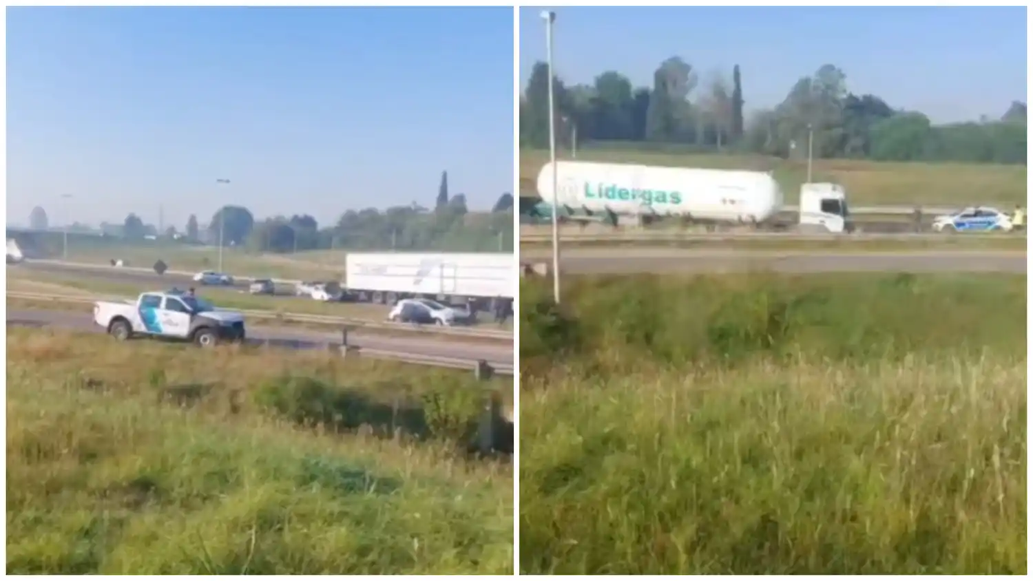 Caos en la ruta 7: choque múltiple dejó 15 vehículos dañados y 8 personas heridas a la altura de Luján