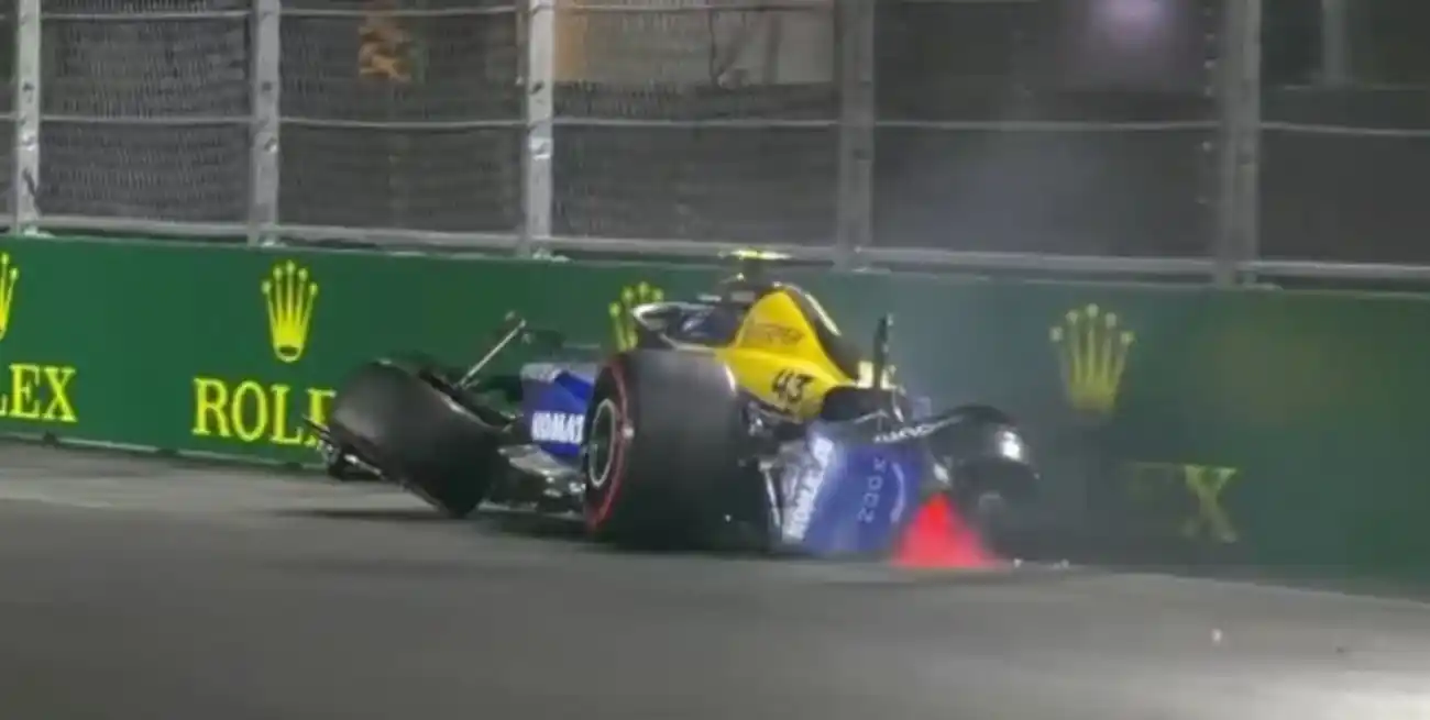 La escudería priorizó su salud y está a la espera de la evaluación médica para determinar si podrá competir.