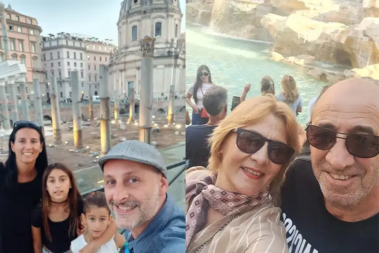 La experiencia de emigrar en familia.