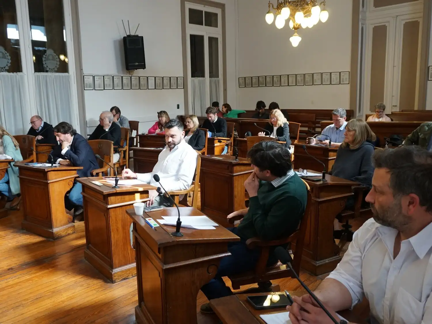 El Concejo Deliberante sesionó ayer.