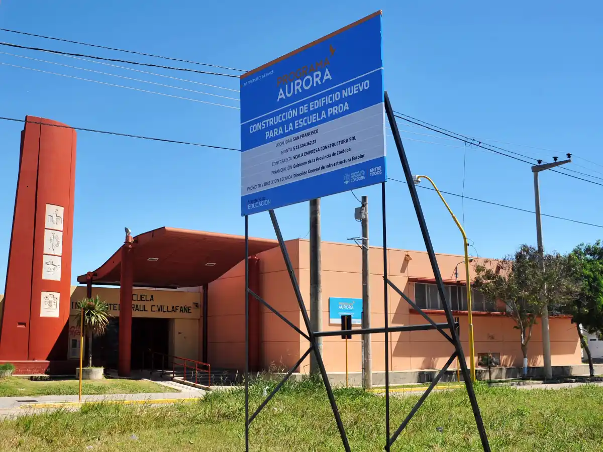 Abrieron los sobres para la construcción de la segunda escuela ProA en San Francisco 