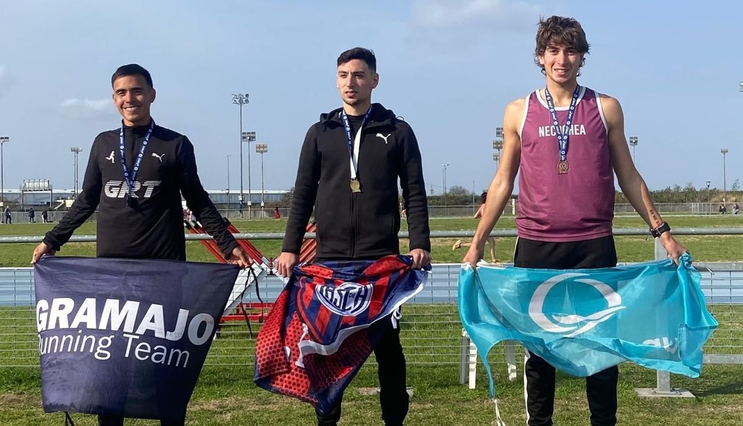 Santino Marchetti en tercer lugar