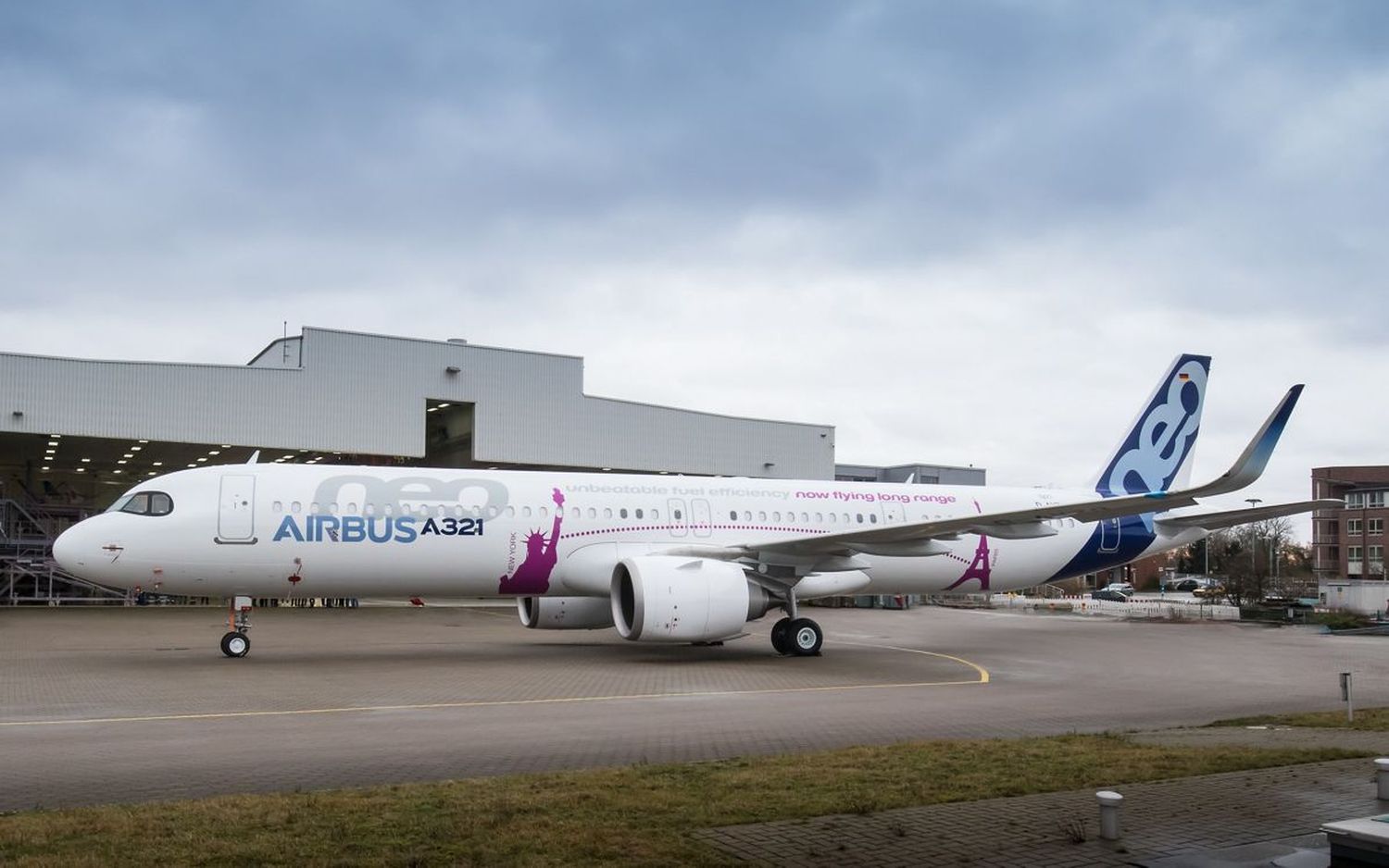 Airbus presentó el primer A321neo ACF capaz de llevar hasta 240 pasajeros