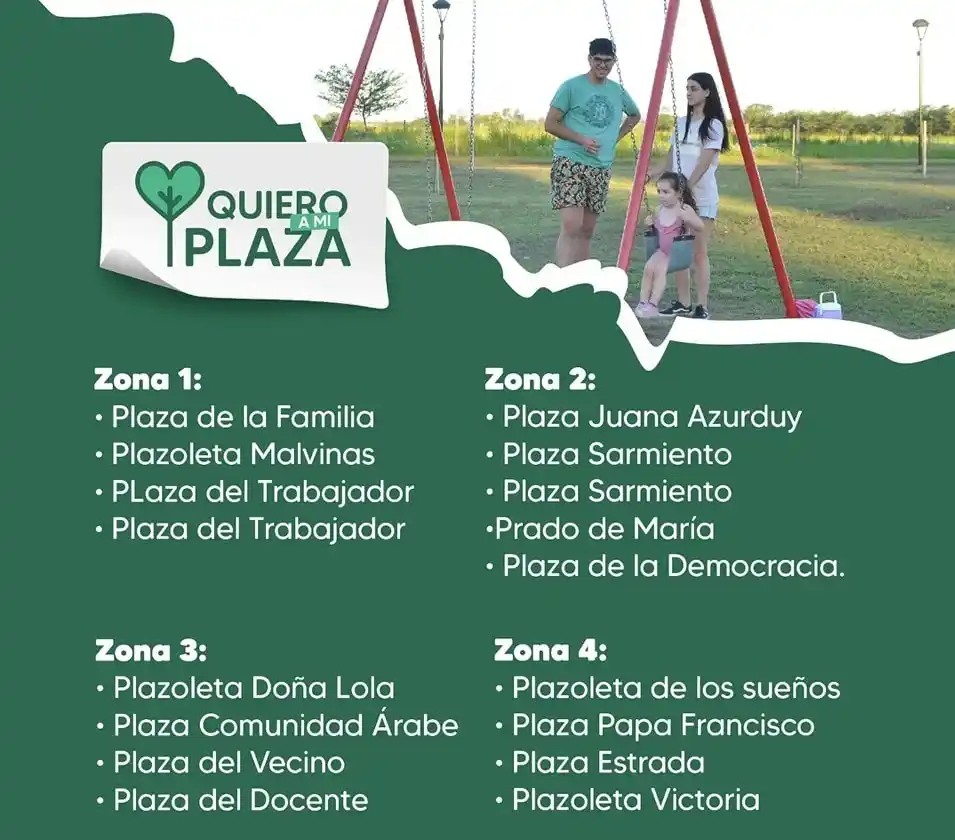 Preseleccionaron 17 proyectos en la primera edición de “Quiero a mi Plaza”