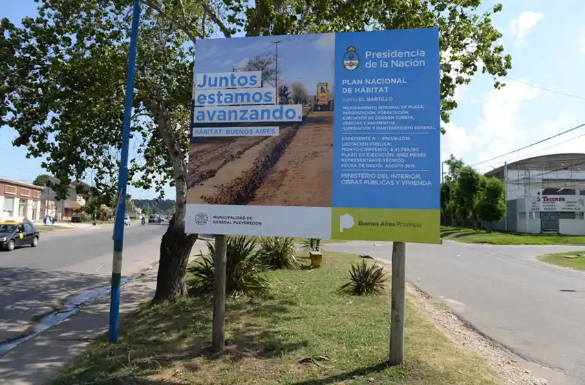 Finalizan las obras de hábitat en El Martillo y Belisario Roldán