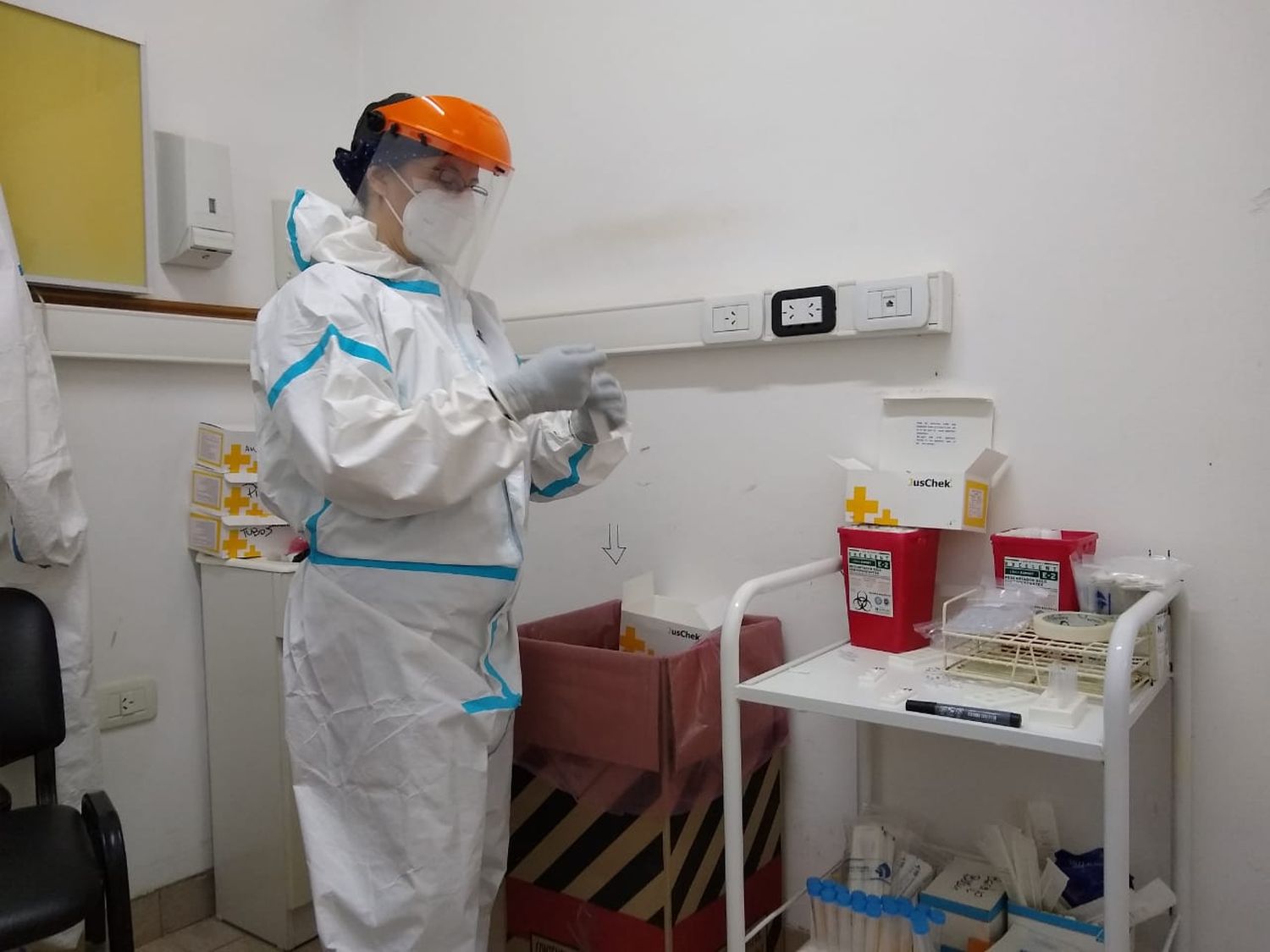 Coronavirus: con 10 positivos y 68 negativos, hay 43 casos activos