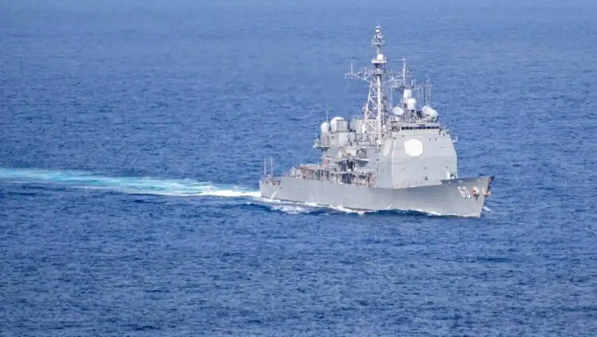 ¿ADVERTENCIA O AMENAZA? Estados Unidos desplegó crucero de misiles en Guyana